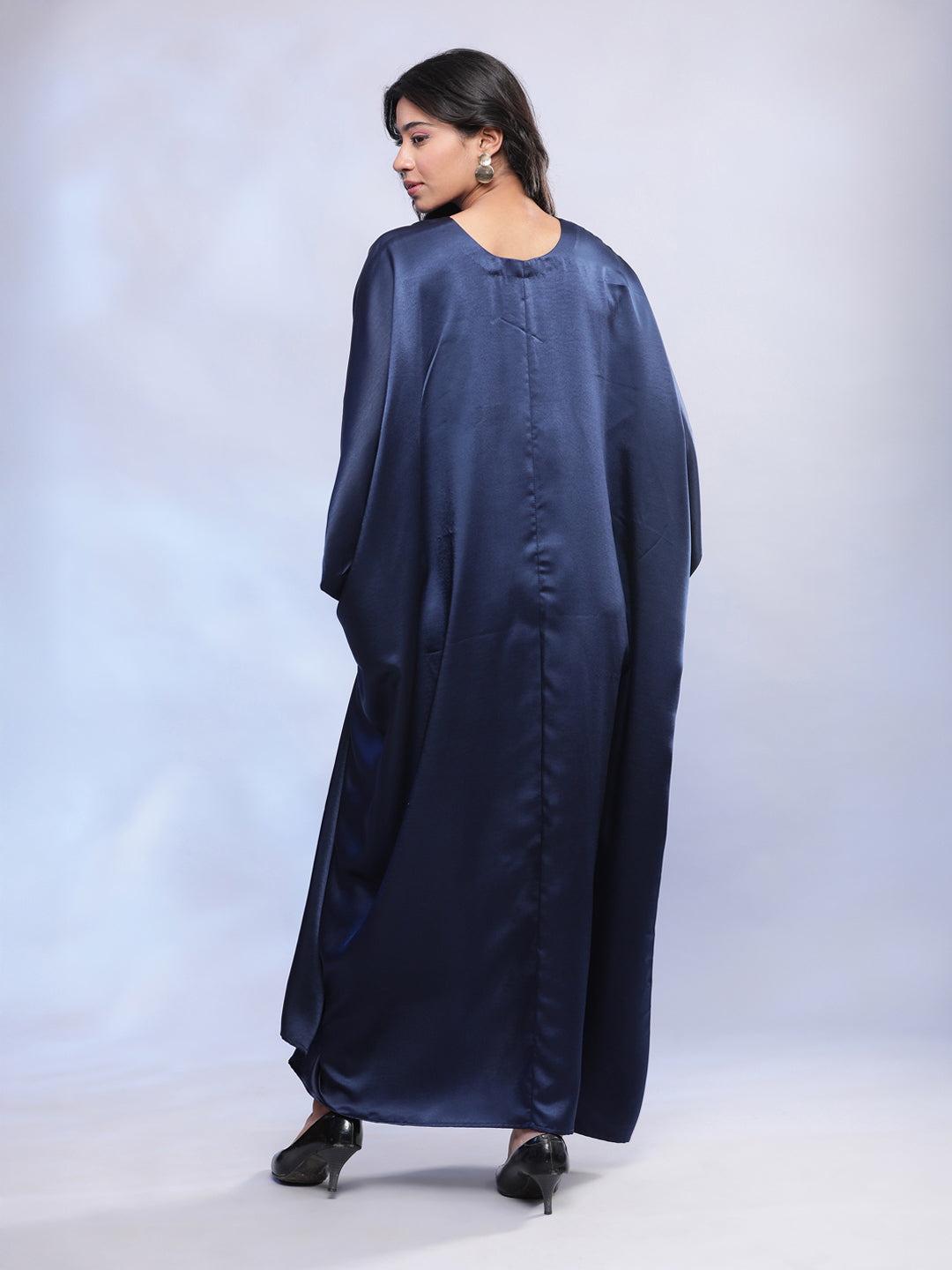 Dark Night Drape Cowl Kaftan