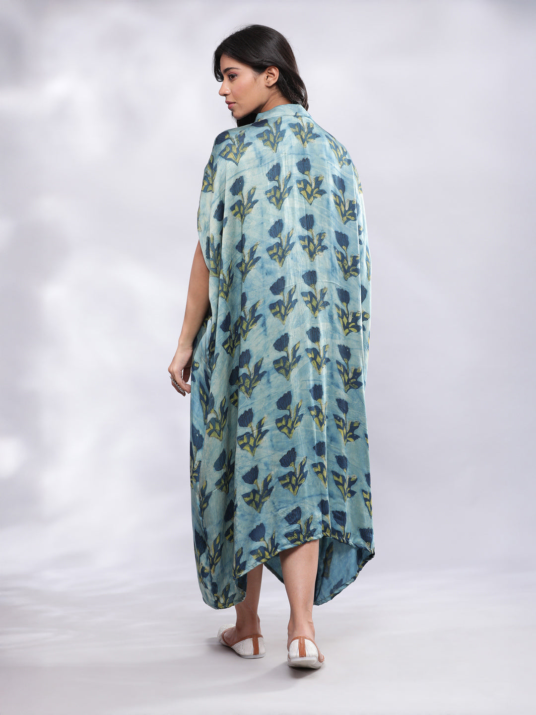 Signature Modal Silk Floral Kaftan