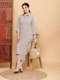 Multi-occasion Pathani Kurta with Tulip Fringe Sleeves + Pants