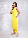 Spring & Sunshine Linen Kurta Pant